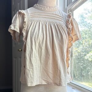 Neutral cream Women's Top